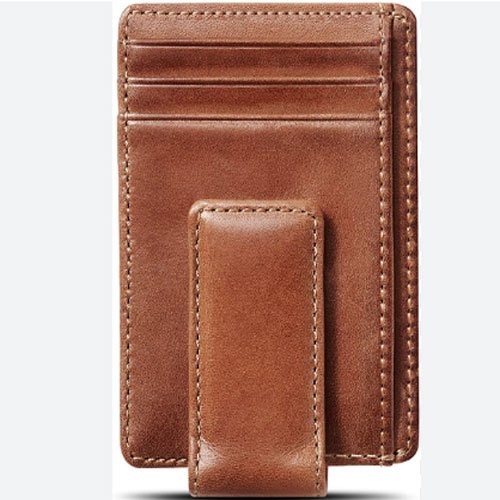 Leather Money Clip 